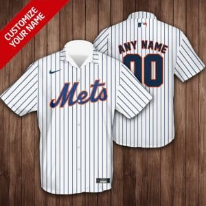 Custom Your Name New York Mets Hawaii Shirt YW20