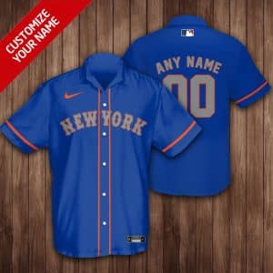 Custom Your Name New York Mets Hawaii Shirt TE40