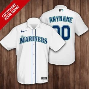 Custom Your Name Seattle Mariners Hawaii Shirt MA91