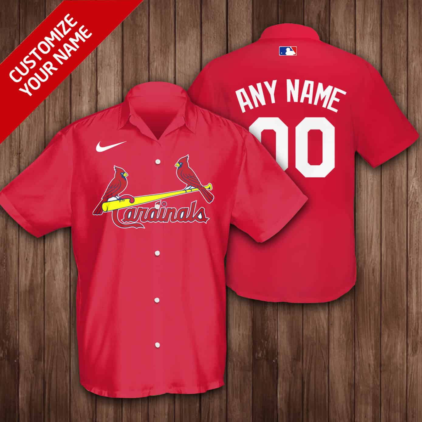 Custom Your Name St. Louis Cardinals Hawaii Shirt HL39