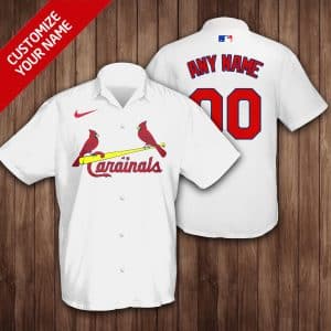 Custom Your Name St. Louis Cardinals Hawaii Shirt GN44