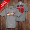 Custom Your Name St. Louis Cardinals Hawaii Shirt GA81