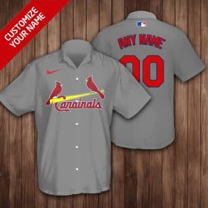 Custom Your Name St. Louis Cardinals Hawaii Shirt GA81