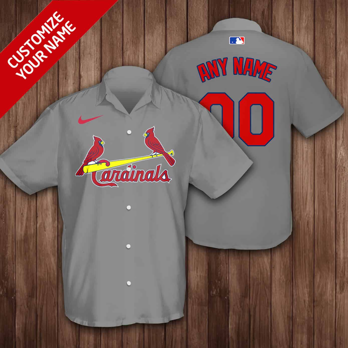 Custom Your Name St. Louis Cardinals Hawaii Shirt GA81