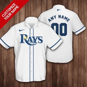 Custom Your Name Tampa Bay Rays Hawaii Shirt AM39