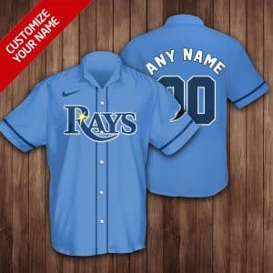 Custom Your Name Tampa Bay Rays Hawaii Shirt TL29