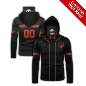 Custom Your Name San Francisco Giants Hoodie Mask DW21