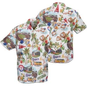 Texas Rangers Hawaii Shirt FH54