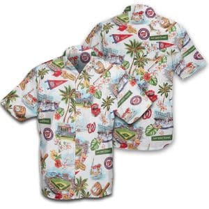 Washington Nationals Hawaii Shirt SN33