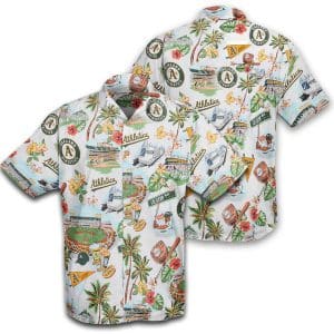 Oakland Athletics Hawaii Shirt HL62