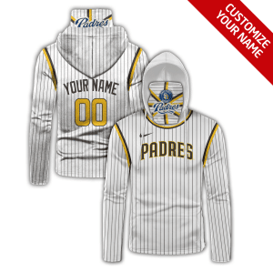 Custom Your Name San Diego Padres Hoodie Mask AD34