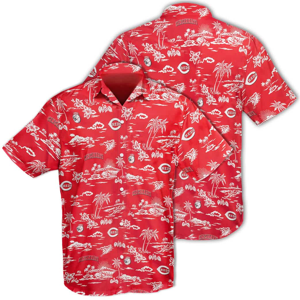 Cincinnati Reds Hawaii Shirt AO52