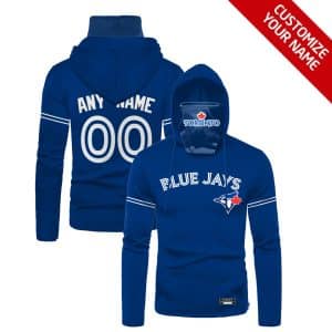 Custom Your Name Toronto Blue Jays Hoodie Mask AP38