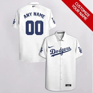 Custom Your Name Los Angeles Dodgers Hawaii Shirt KD92