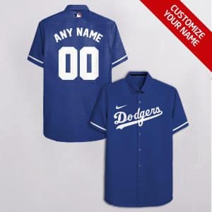 Custom Your Name Los Angeles Dodgers Hawaii Shirt TK77