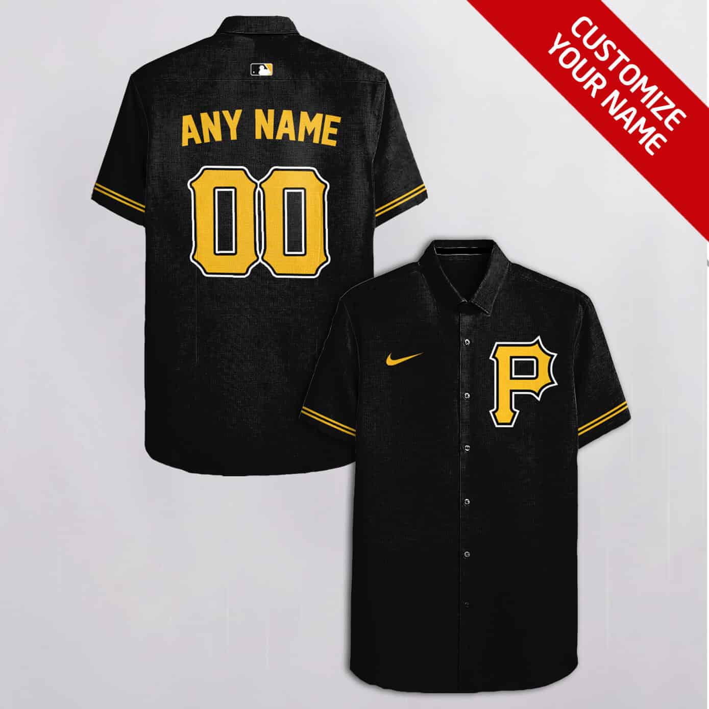 Custom Your Name Pittsburgh Pirates Hawaii Shirt GD44