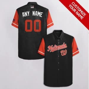 Custom Your Name Washington Nationals Hawaii Shirt WV44