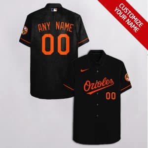 Custom Your Name Baltimore Orioles Hawaii Shirt GM38