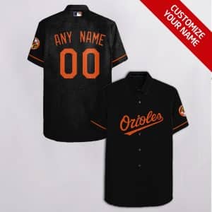 Custom Your Name Baltimore Orioles Hawaii Shirt LA92