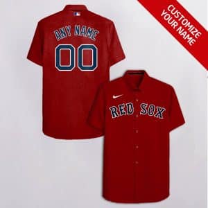 Custom Your Name Boston Red Sox Hawaii Shirt HU52