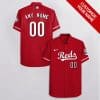 Custom Your Name Cincinnati Reds Hawaii Shirt HJ55