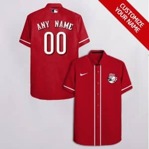 Custom Your Name Cincinnati Reds Hawaii Shirt HM95