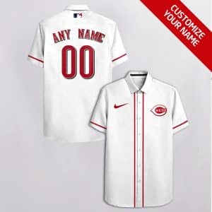 Custom Your Name Cincinnati Reds Hawaii Shirt JC73
