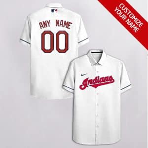 Custom Your Name Cleveland Guardians Hawaii Shirt KA19