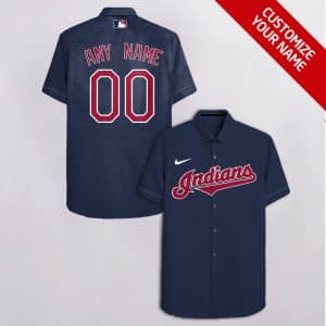 Custom Your Name Cleveland Guardians Hawaii Shirt HI29