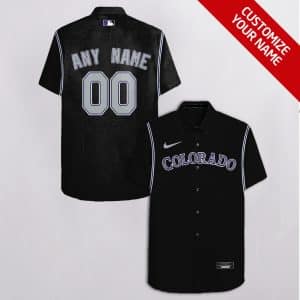 Custom Your Name Colorado Rockies Hawaii Shirt GH23