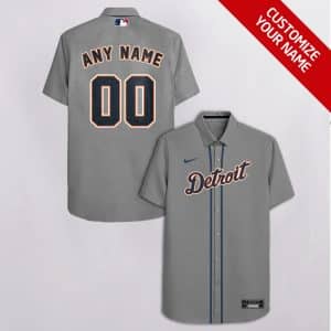 Custom Your Name Detroit Tigers Hawaii Shirt KU66