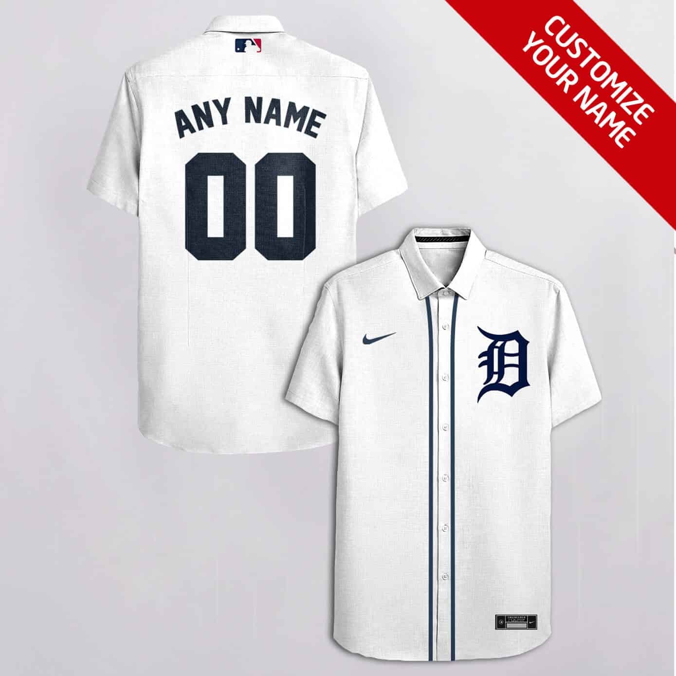 Custom Your Name Detroit Tigers Hawaii Shirt OG33