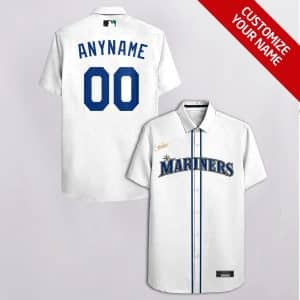 Custom Your Name Seattle Mariners Hawaii Shirt YY39
