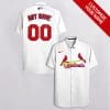 Custom Your Name St. Louis Cardinals Hawaii Shirt VW83
