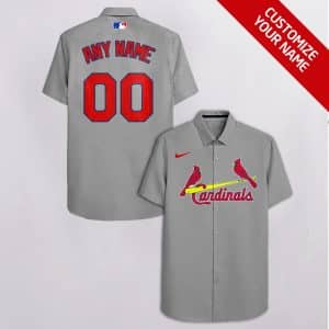Custom Your Name St. Louis Cardinals Hawaii Shirt SK88