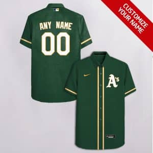 Custom Your Name Oakland Athletics Hawaii Shirt HT44