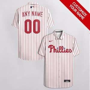 Custom Your Name Philadelphia Phillies Hawaii Shirt KC82