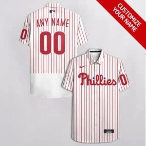 Custom Your Name Philadelphia Phillies Hawaii Shirt AM38