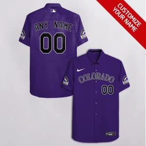 Custom Your Name Colorado Rockies Hawaii Shirt KF82