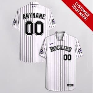 Custom Your Name Colorado Rockies Hawaii Shirt LI74