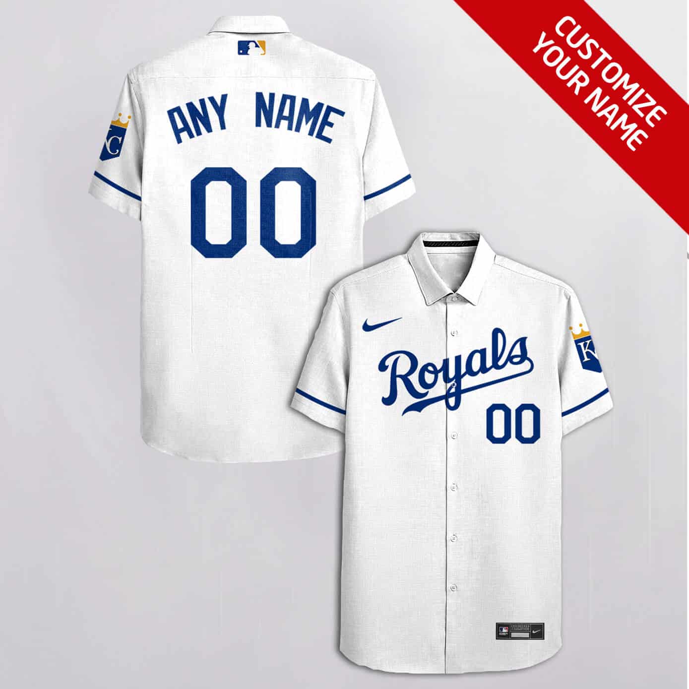 Custom Your Name Kansas City Royals Hawaii Shirt LO83