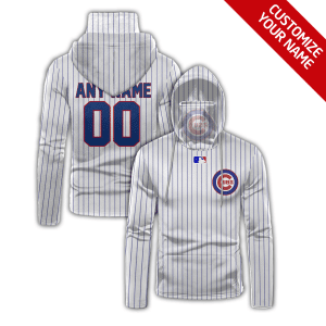 Custom Your Name Chicago Cubs Hoodie Mask KD83