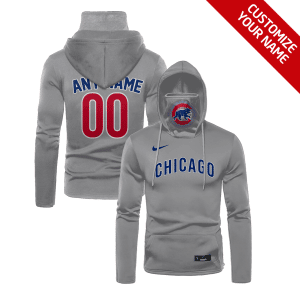 Custom Your Name Chicago Cubs Hoodie Mask JI12