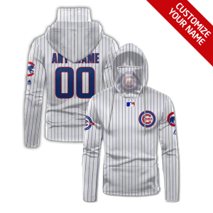 Custom Your Name Chicago Cubs Hoodie Mask JE92