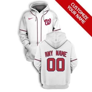 Clothes Custom Your Name Washington Nationals Full Size (Youth & Adult) FJ44