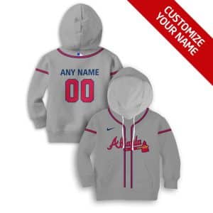 Clothes Custom Your Name Atlanta Braves Full Size (Youth & Adult) JV82
