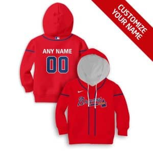 Clothes Custom Your Name Atlanta Braves Full Size (Youth & Adult) TK43