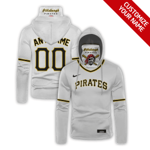 Custom Your Name Pittsburgh Pirates Hoodie Mask DH58