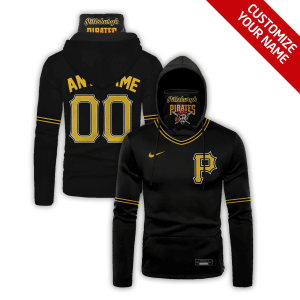 Custom Your Name Pittsburgh Pirates Hoodie Mask DS54