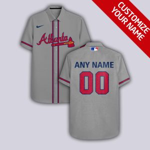 Custom Your Name Atlanta Braves Hawaii Shirt GC31